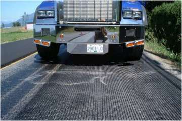 Asphalt Reinforcement Self Adhesive Fiberglass Geogrid