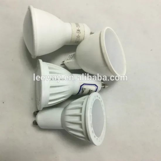 Plastic with aluminum material body 5W 7W Gu10 Led Spot Lamp