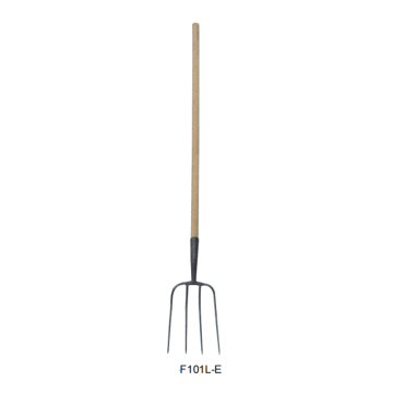 Garden Digging Fork with Wooden Handle