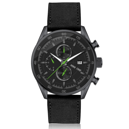 5atm Waterproof Watches Chronograph Men