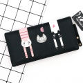 Custom three-dimensional cat PU for women wallet