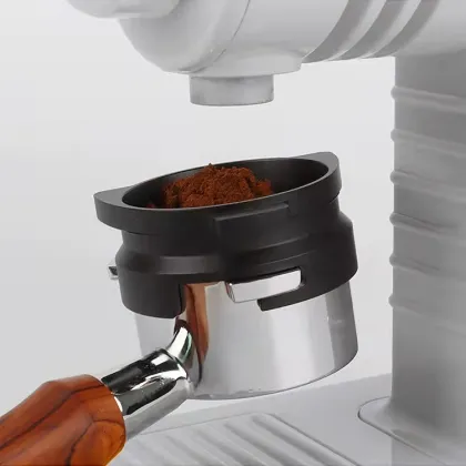 54MM Coffee Powder Funnel Aluminum Dosing Ring for Breville Portafilter
