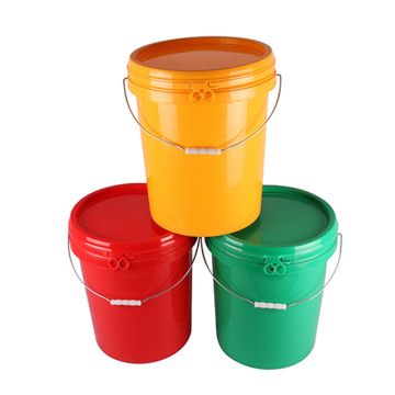 Low Price 8 Gallon Popcorn Plastic Food Buckets with Metal Handles