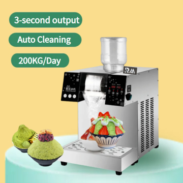 Fully-Automatic Korean Bingsu Machine with Rotary Union