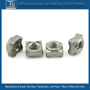 Customized Carbon Steel Plain DIN928 Square Weld Nut