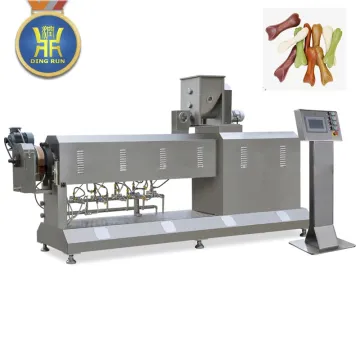 Popular pet dog chewing food plant machine