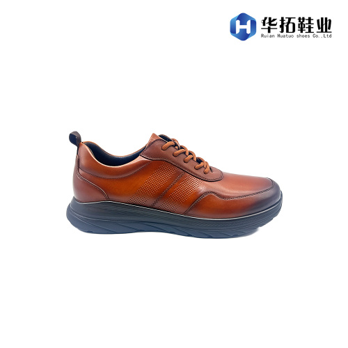 Вневременная британская мужская повседневная кожаная обувь