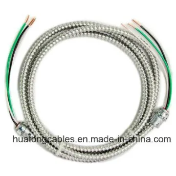 Mc Cable Metal Clad Cable, Aluminum Armored, 600V Mc 12-2