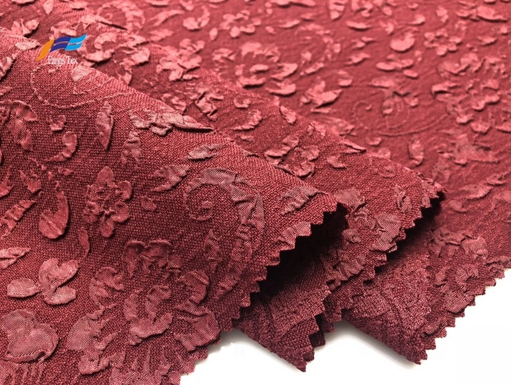 Fukulo PD 100% Polyester Jacquard Formal Abaya Fabric 5