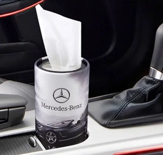Disposable Car Tissue Box Cup Holder Storage Box