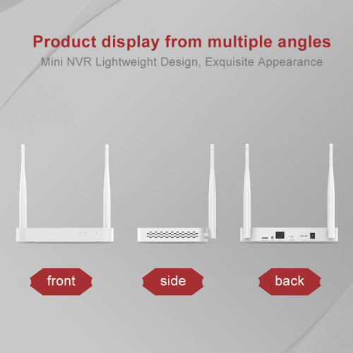 NVR Kit 4Ch 1080p WiFi -turva -IP -kamera