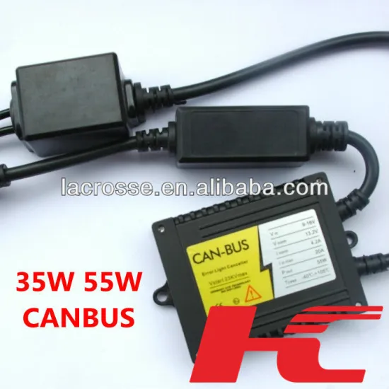quality 50w/55w slim canbus hid conversion kit Black or Silver for Option