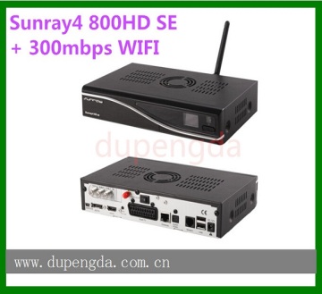 SIM A8p&2.10 Sunray Sr4 800se Sr4 with Triple Tuner HD Satellite Receiver