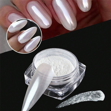 Aurora Mirror Effect Chrome Nail Powder for UV Gel Polish and Nail Art