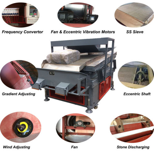야채 씨앗 De-stonner 기계