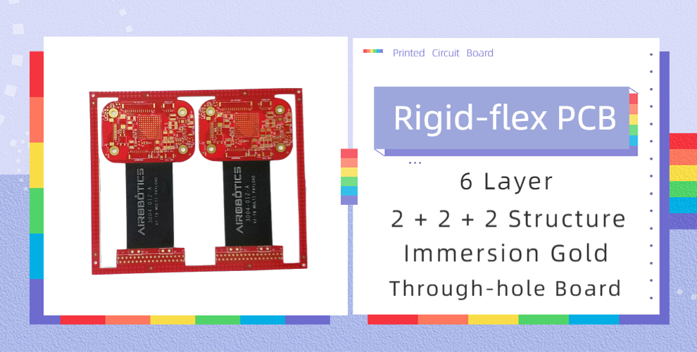 6-Layer Through-hole Rigid-flex PCB