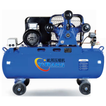 YiBang 3kW 4HP Portable Piston Air Pump - 360L/Min, 8bar, 110V, 60Hz