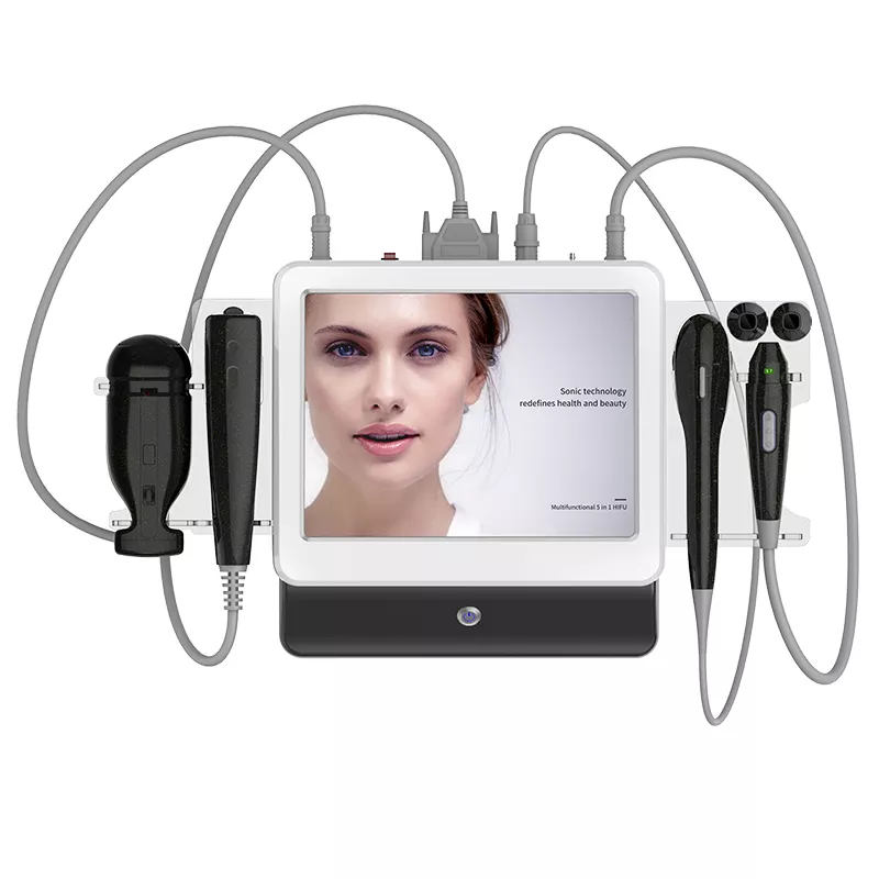 7D Hifu Machine Focused Ultrasound 4D Hfiu Facial Lifting Wrinkles Removal Skin Tightening
