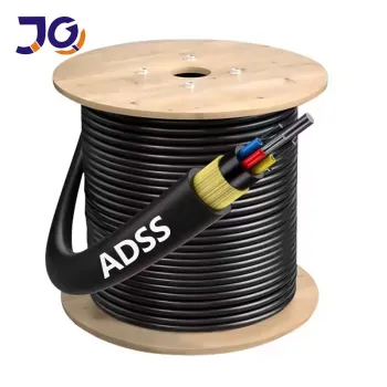 G652D single/doublemode 12coreaerial ADSS fiber optic cable