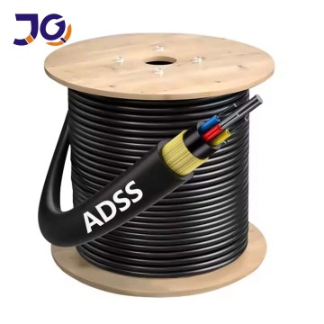 G652D single/doublemode 12coreaerial ADSS fiber optic cable