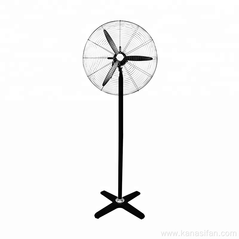 OEM Industrial Stand Fan With Plastic Blade