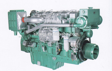 China supplier Yuchai YC6T series marine diesel engine