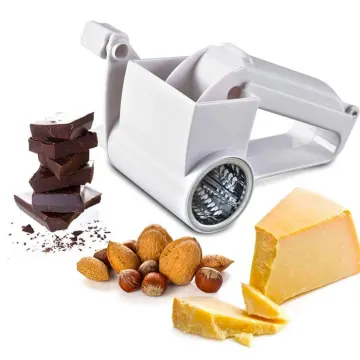 Hand Rotary Grater Multifunctional Stainless Steel Vegetable Shredder Slicer