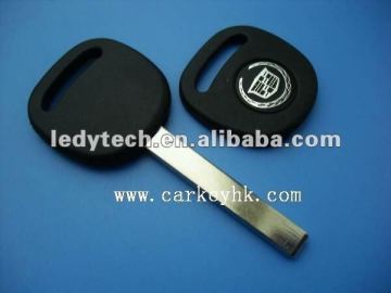 Top quality Cadillac key shell with flat blade car key fob