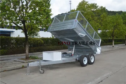 Utility Trailer Kits: Dual Axle Hydraulic Tipping Trailer