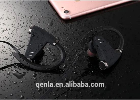2017 New Arrival Sweatproof Wireless Sport Bluetooth stereo earphones&OEM Bluetooth earphones with CE FCC ROHS