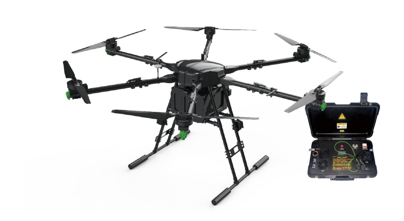 Integrated tethered UAV Tethered Drone X6-15