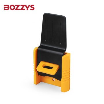 Self-adhesive Industrial Electrical Switch Lockout with Screws for Handle Hole Switch or Low Voltage Cabinet