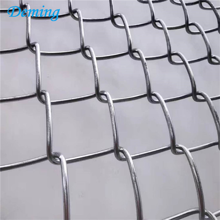 2 in aperture galvanized weave chain link fence fabric