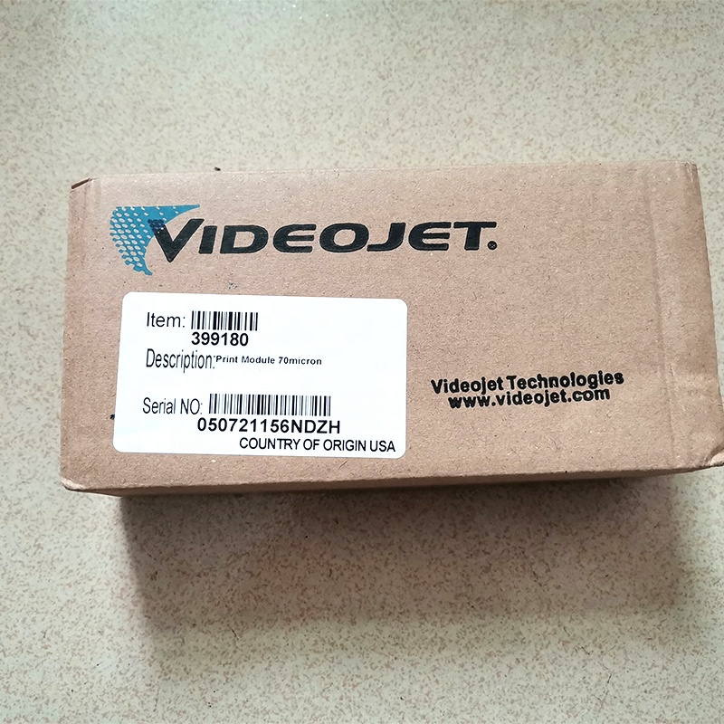 Original new Videojet spare parts Videojet 399180 print module 70 micron for Videojet 1510 1520 1610 1620 CIJ inkjet printer1