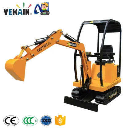 Coin Operated Children's Excavator Toy for Amusement Entertainment