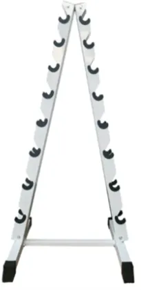 Eight level A-frame dumbbells fitness equipment