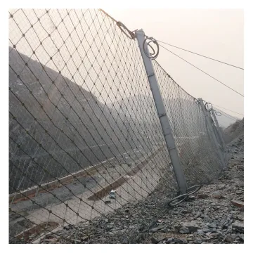 Slope Protection Netting Factory: Hot Dipped Galvanized Rockfall Barrier Netting