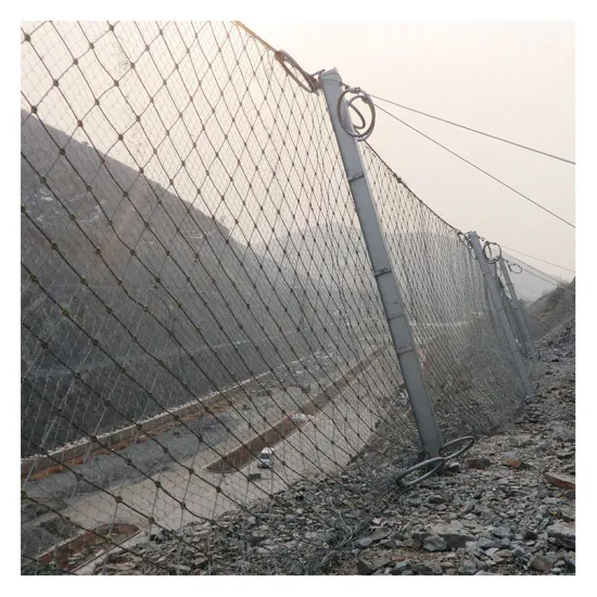 Slope Protection Netting Factory: Hot Dipped Galvanized Rockfall Barrier Netting