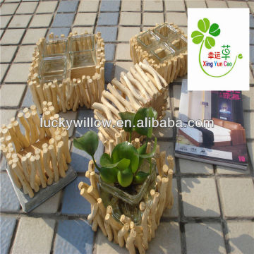 cheap wicker basket for plant basket for home storage