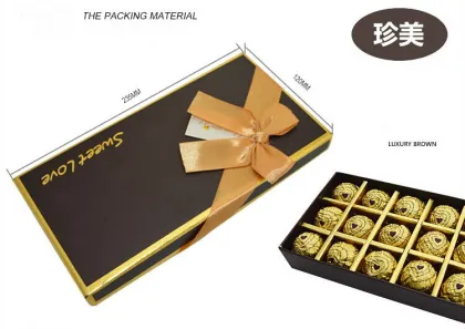 18PCS Diy peanut chocolate