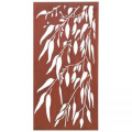 Corten Laser Cut Screens Outdoor Weathering Corten Steel Garden Screen Supplier