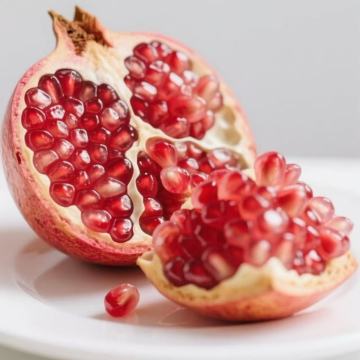 فاكهة الرمان الطبيعية المختارة بعناية