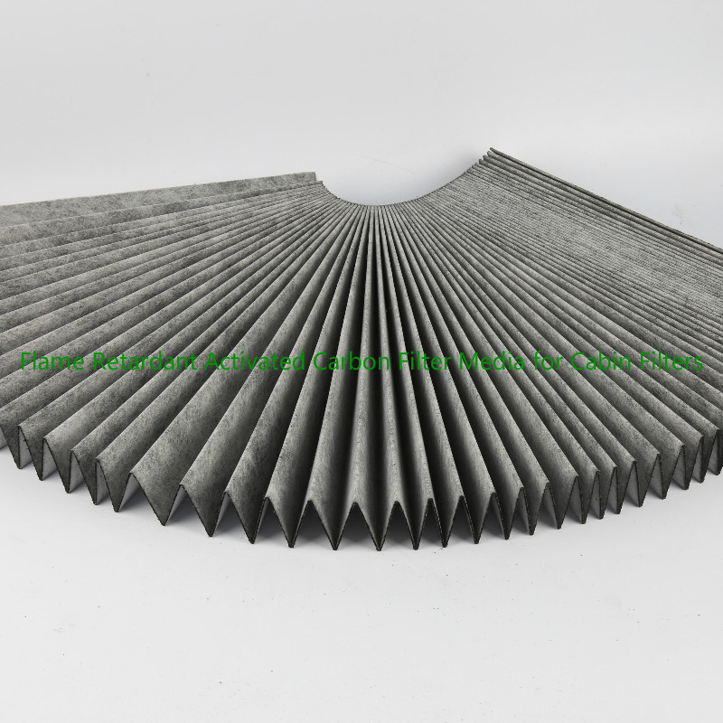 Flame Retardant Activated Carbon Filter Media For Cabin Filters Meitu 1