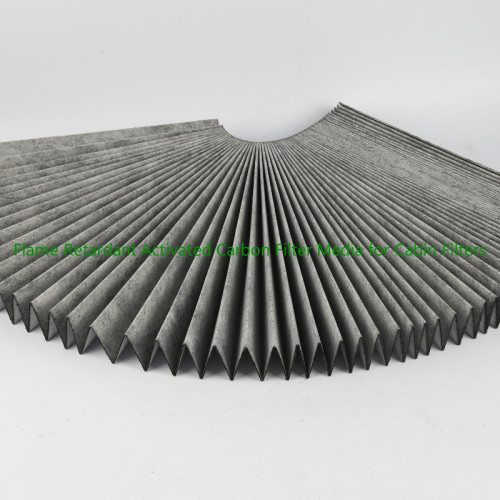 Geactiveerde koolstoffiltermedia voor cabinefilters