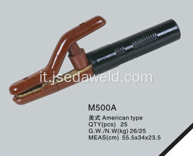 Porta elettrodo di tipo americano M500A