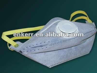 FFP1 ACTIVE CARBON VALVED RESPIRATOR DUST MASK