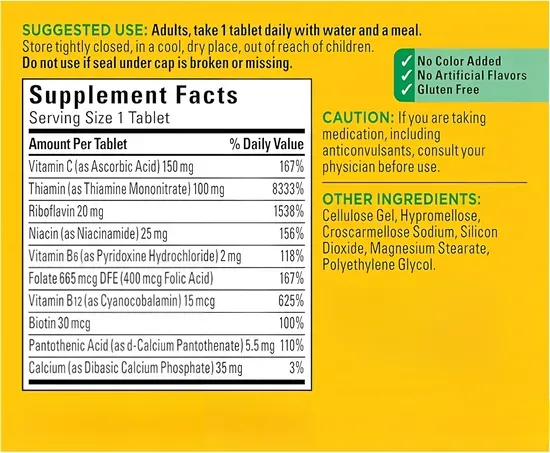 OEM Complex Vitamins, Minerals & Folic Acid Immune Support Supplement
