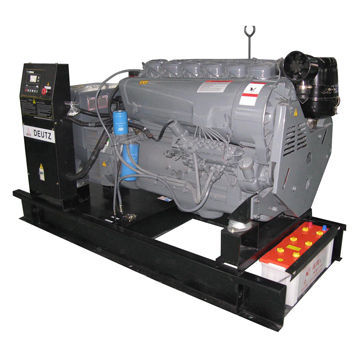 Air-cooled Deutz Diesel Genset, Powering from 15 to 206kVa