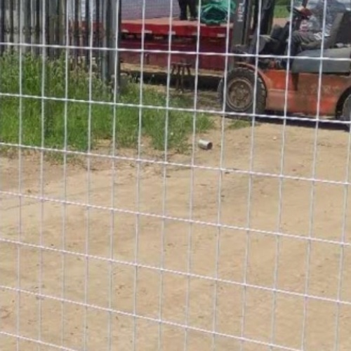 Cerca de malha revestida de PVC durável para segurança