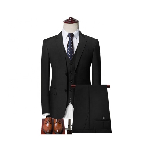 Ready-Made Formal Solid TR Demin Business Wear
